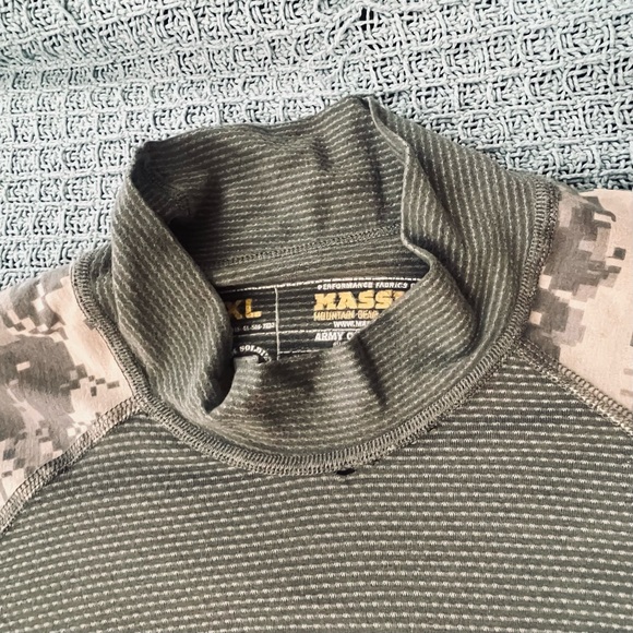 MASSIF Army Combat Shirt Digital Desert Camo Compression Size XL - Picture 11 of 13